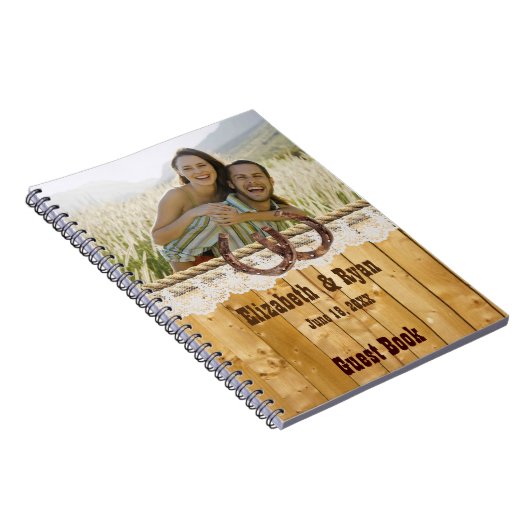 Rustikal, Elend und Hufeisen, Gästebuch Notizblock (Rechte Seite)