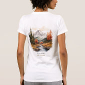 Rustikal Es ist eine Baby-Babydusche für Jungen T-Shirt (Rückseite)