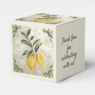 Rustikal Etched Vintag Lemons Fevor Box Geschenkschachtel