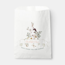 Rustikal, etwas sonnig ist ein floraler Girl-Cotat Geschenktütchen