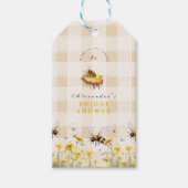 Rustikal fand sie ihre Honey Bridal Geschenkanhänger (Vorderseite)