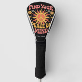 Rustikal finden Sie Ihre Ruhe Golf Headcover (Vorderseite)