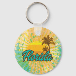 Rustikal, Florida Schlüsselanhänger