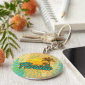 Rustikal, Florida Schlüsselanhänger (Seite)