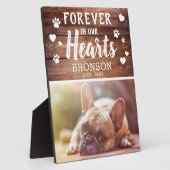 Rustikal für immer in unserem Foto zur Erinnerung  Fotoplatte (Seite)