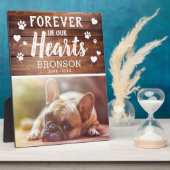 Rustikal für immer in unserem Foto zur Erinnerung  Fotoplatte (Seite)