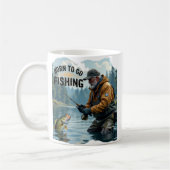 Rustikal Geboren zu gehen Grandpa Kaffeetasse (Links)