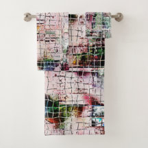 Rustikal gefärbt, seltsam gezeichnet unter abstrak