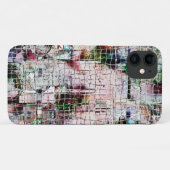 Rustikal gefärbt, seltsam gezeichnet unter abstrak Case-Mate iPhone hülle (Rückseite (Horizontal))