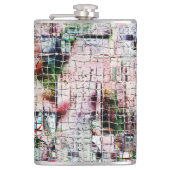 Rustikal gefärbt, seltsam gezeichnet unter abstrak flachmann (Vorderseite)