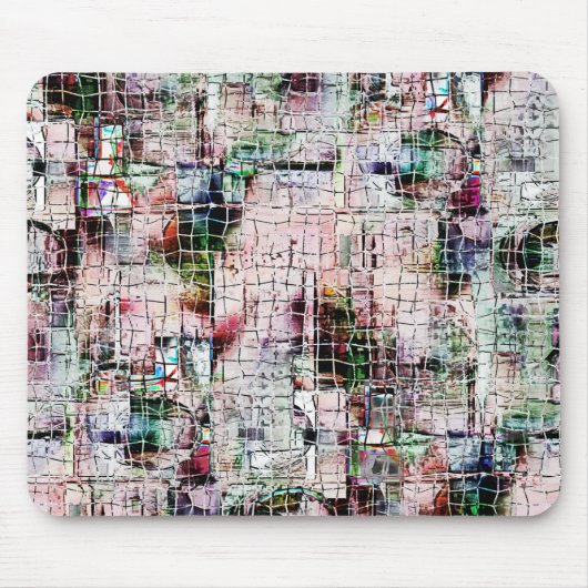Rustikal gefärbt, seltsam gezeichnet unter abstrak mousepad (Vorne)