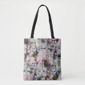 Rustikal gefärbt, seltsam gezeichnet unter abstrak tasche (Vorderseite)