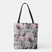 Rustikal gefärbt, seltsam gezeichnet unter abstrak tasche (Rückseite)