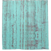 rustikal gekratztes Pfefferholz Duschvorhang (Vorderseite)