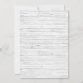 Rustikal-gelbe Sonnenblume Burgundy Bläserei Hochz Einladung (Rückseite)