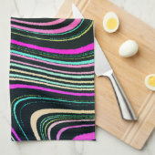 Rustikal Geschirrtuch (Viertel Falte)