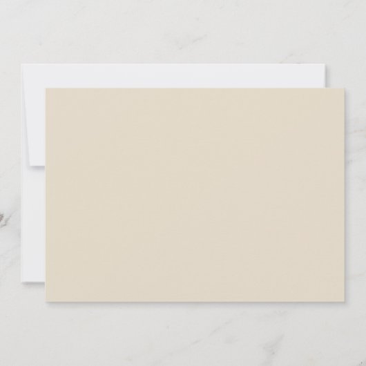 Rustikal geschnitzter Herzbaum Einladung zur Hochz (Rückseite)