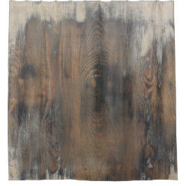 rustikal, getragen, Holz, Braun, Wand, Vintag, Duschvorhang