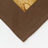 Rustikal Gewollt $ 100000 Personalisiert Fleecedecke (Ecke)