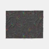 Rustikal gezeichnet in der Nacht in Dunkelheit bis Fleecedecke (Vorderseite (Horizontal))