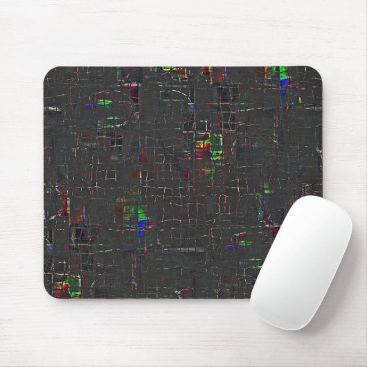 Rustikal gezeichnet in der Nacht in Dunkelheit bis Mousepad (Mit Mouse)