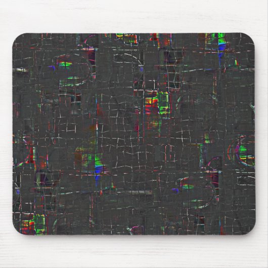 Rustikal gezeichnet in der Nacht in Dunkelheit bis Mousepad (Vorne)