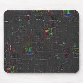 Rustikal gezeichnet in der Nacht in Dunkelheit bis Mousepad (Vorne)