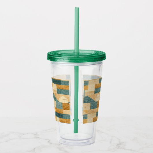 Rustikal/Hütte/Lodge/Berg Acryltrinkbecher (Rechts)