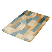 Rustikal/Hütte/Lodge/Berg Badematte (Schrägansicht)