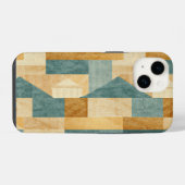 Rustikal/Hütte/Lodge/Berg iPhone Hülle (Rückseite (Horizontal))