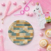 Rustikal/Hütte/Lodge/Berg Pappteller (Party)