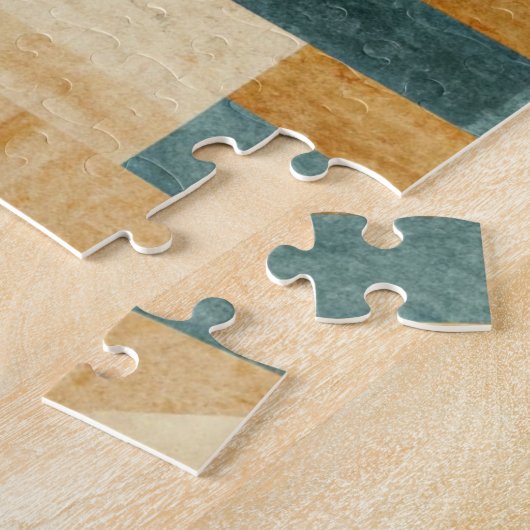 Rustikal/Hütte/Lodge/Berg Puzzle (Seite)
