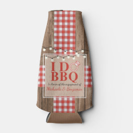 Rustikal I Do GRILLEN Engagement Party Paare Dusch Flaschenkühler