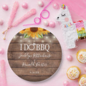 Rustikal Ich mache GRILLEN Sonnenblumen String Lig Pappteller (Party)