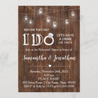 Rustikal Ich tue Paare Dusche Land Scheune Hochzei