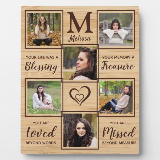 Rustikal im Foto der Gedächtniswahrnehmung Fotoplatte (Vorderseite)