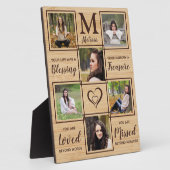 Rustikal im Foto der Gedächtniswahrnehmung Fotoplatte (Seite)