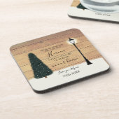 Rustikal in der Keramik des Gedächtnistraining-Fot Getränkeuntersetzer (Linke Seite)