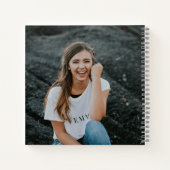 Rustikal in Love Memory Funeral Memorial GuestBook Notizblock (Rückseite)