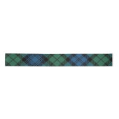 Rustikal Kariert Green Blue Clan Campbell Tartan Satinband (Vorderseite)
