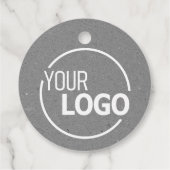 Rustikal Made with Liebe Heart Symbol Silver Gray Geschenkanhänger (Rückseite)