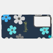 Rustikal, modern und blumenreich samsung galaxy hülle (Linke Seite)