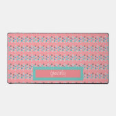 Rustikal, modern und blumenreich schreibtischunterlage (Vorderseite)