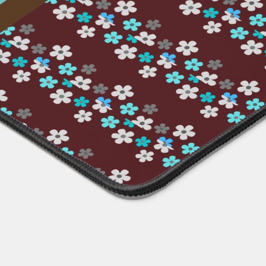 Rustikal, modern und blumenreich schreibtischunterlage (Ecke)