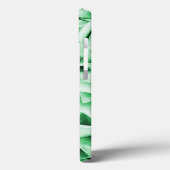 Rustikal oder nicht, weißgrüne, bizarre Schnittwun Case-Mate iPhone Hülle (Rückseite / Links)