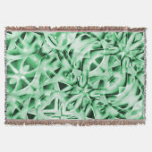 Rustikal oder nicht, weißgrüne, bizarre Schnittwun Decke (Vorderseite)