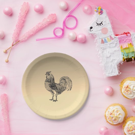 Rustikal Pappteller (Party)