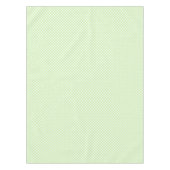 Rustikal, Pastel Green Gingham Pattern Tischdecke (Vorderseite)