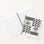 Rustikal, Patchwork, Rose Notizblock (Innenseite)