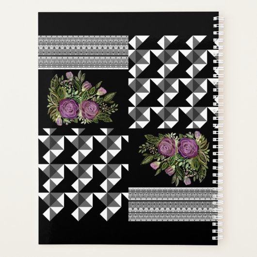 Rustikal, Patchwork, Rose Planer (Rückseite)
